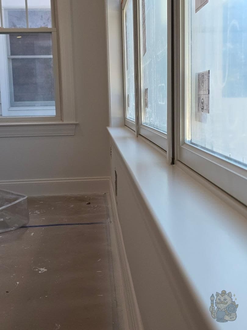 Pristine trim and finish detail